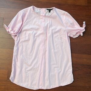 ⭐️ Pink Pinstripes Blouse